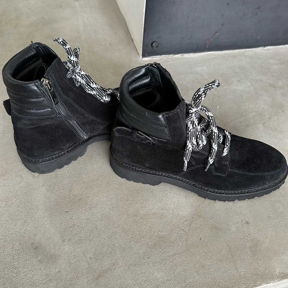 Leather and suede hiking boots aquaitalia sz 10.5